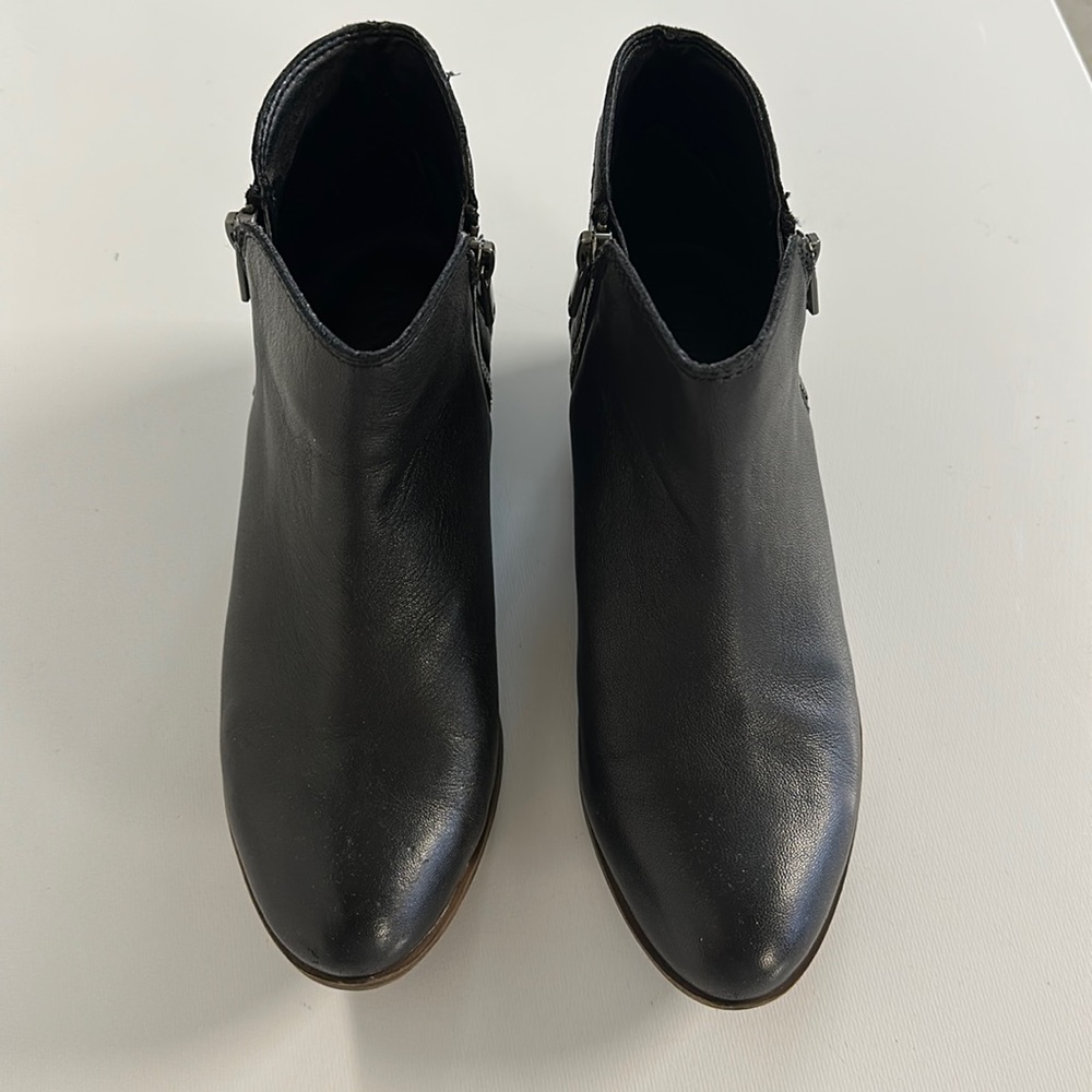 Lucky Brand Black Ankle Booties